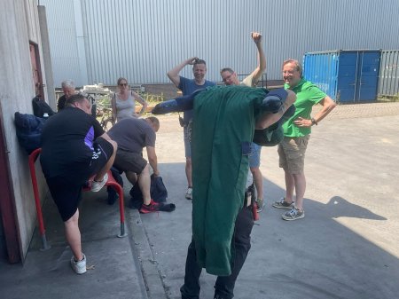 Veiligheidsdag voor vrijwilligers Ome Joop's Tour