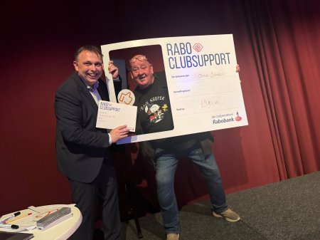 Mooie bijdrage via Rabobank Club Support campagne